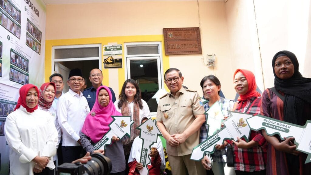 Wujudkan Hunian Layak, Perumda Dharma Jaya Berpartisipasi dalam Program Bedah Rumah BAZNAS (BAZIS) DKI Jakarta
